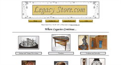 Desktop Screenshot of legacystore.com